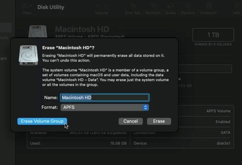 restart your macbook air like new- How to reset macbook air to factory and delete everything