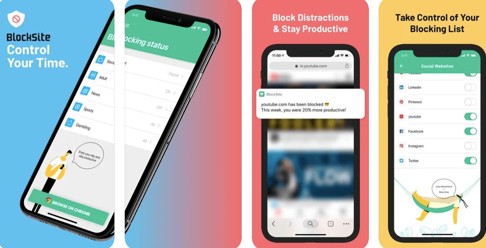 BlockSite - Stay Focused Block distracting sites & Apps