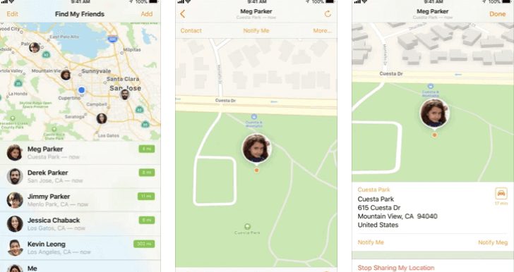 Find My Friends official best free iPhone tracking app