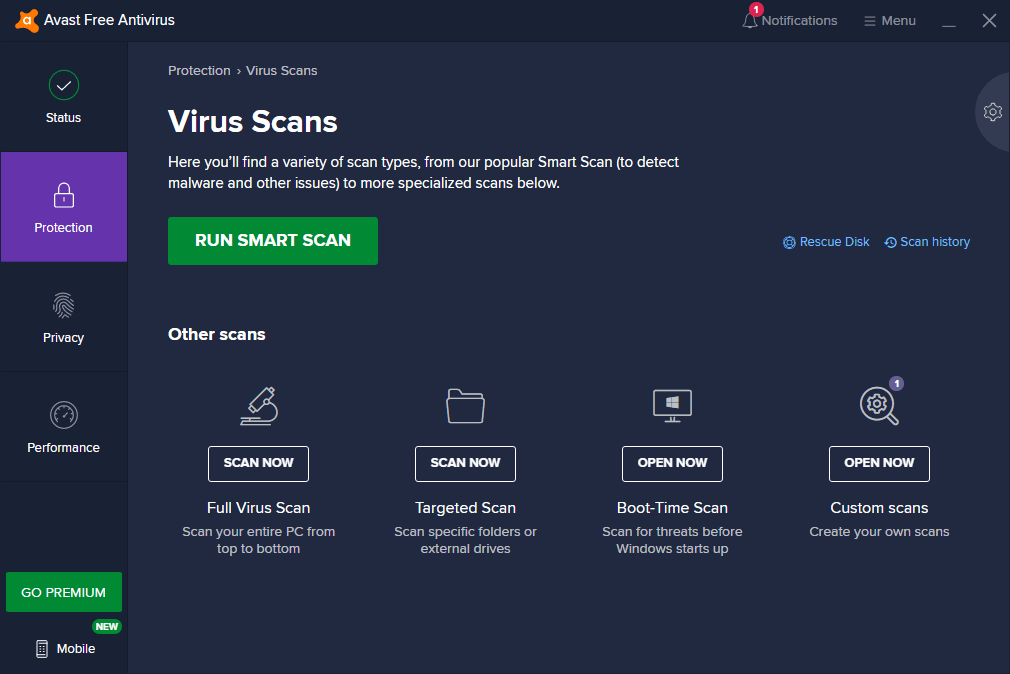 avast virus scanner free mac