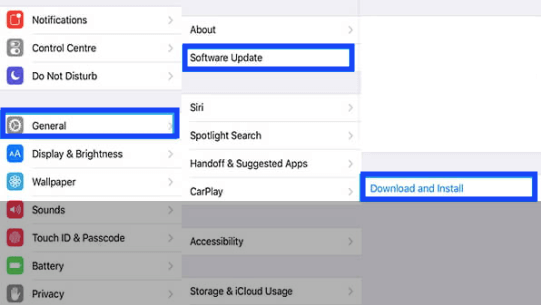 Update Safari on iPad Air, Pro, Mini