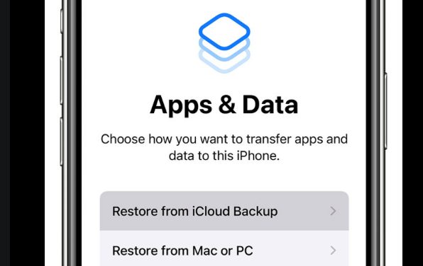 restore iphone backup to remove virus