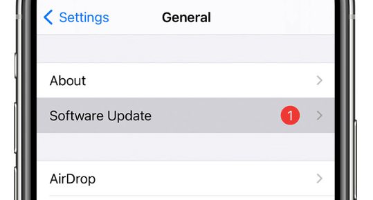 update iphone software to remove malware