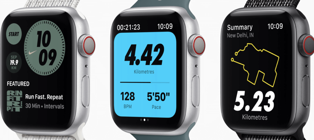 Apple watch shop 4 'running app