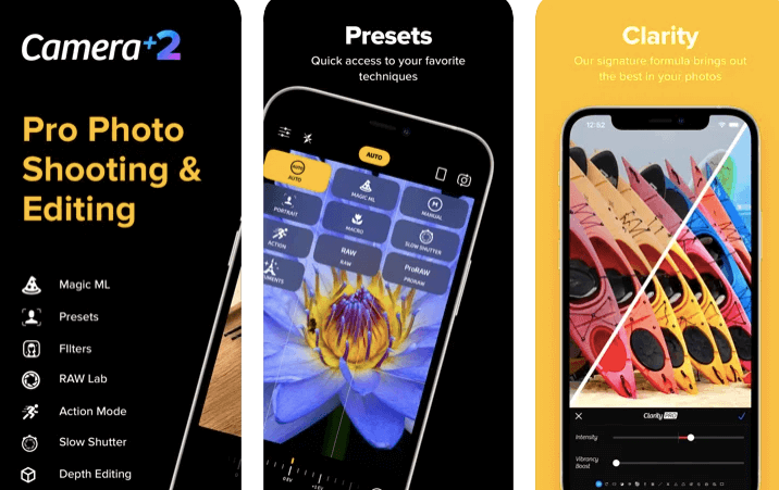 Camera+ 2 Pro Photo Shooting & Editing app for iPhone