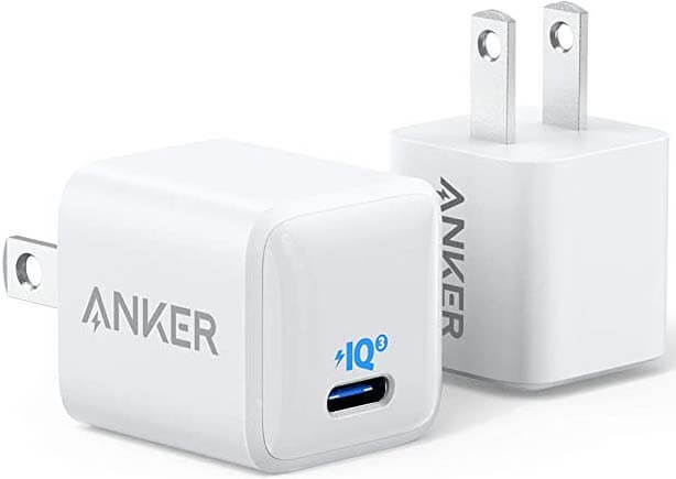 Use Anker Charging Brick to charge iPhone