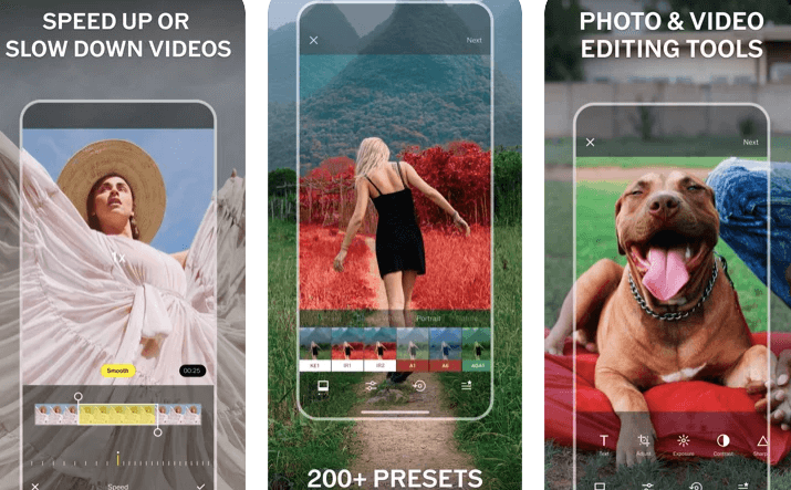 VSCO best free camera app for iPhone and iPad