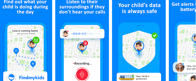 Find My Kids phone tracker & GPS tracking for Parents for iPhone, Apple Watch and Android