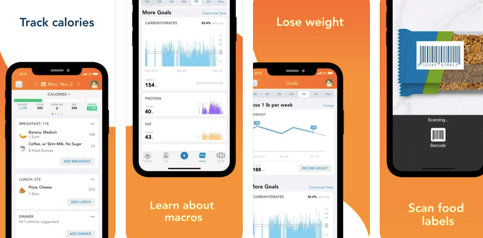 weight loss tracker app that syncs with google calendar