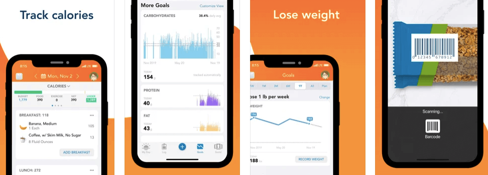 Lose It! The  weight loss Food tracker