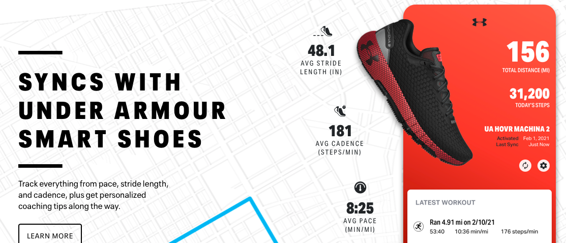 Map My Run by Under Armour running app for iOS