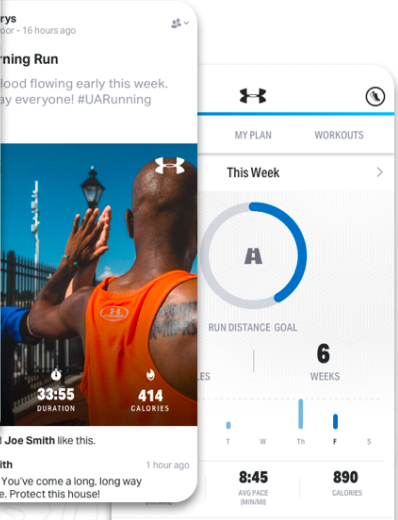 Connect Under Armour connected shoes to the app and wearable devices 