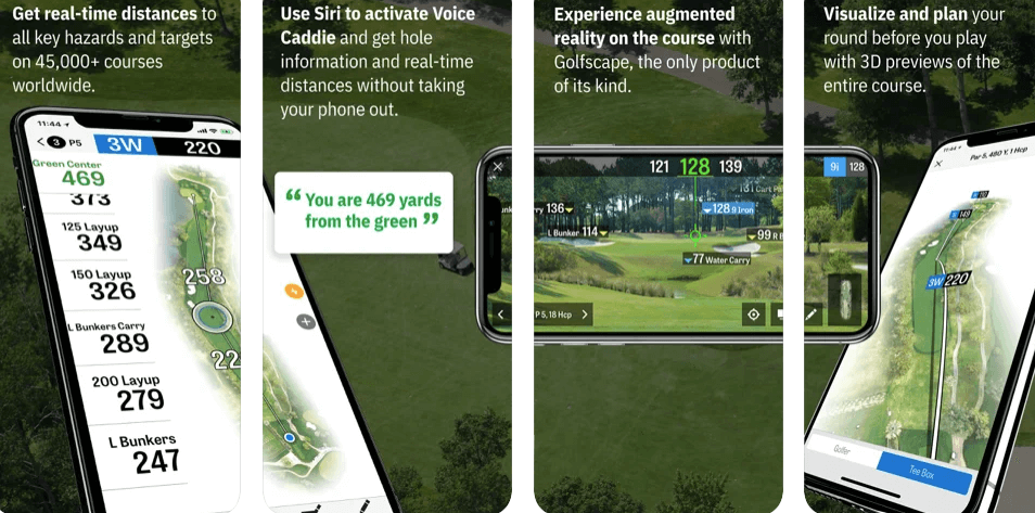 Golfshot Golf GPS - Auto Shot Tracking Stats