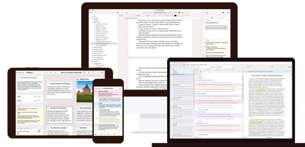 Scrivener great book writing app for mac