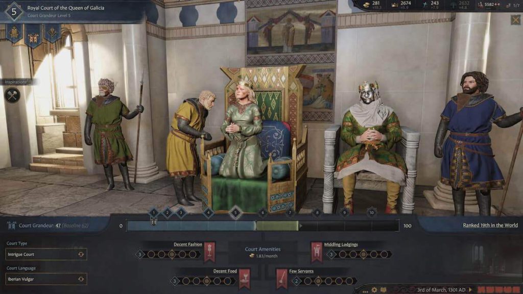 Crusader Kings III is a historical political strategy game, taking place in the medieval times of Europe.
