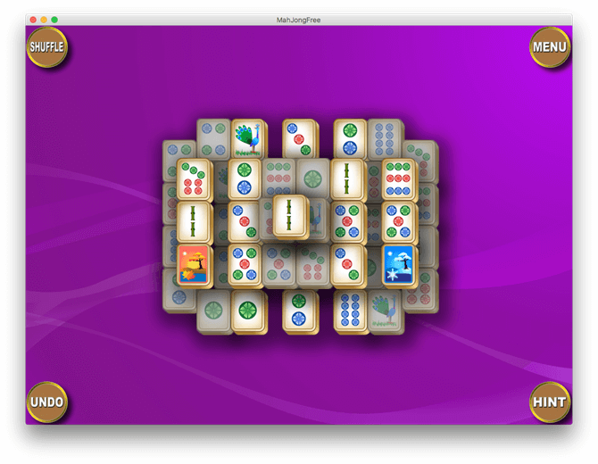 Mahjong free tile-based puzzle game