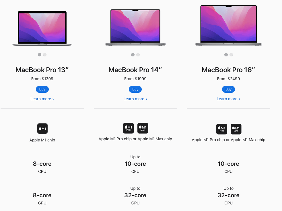 Pick the right internal specs before buying a MacBook