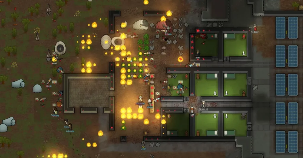 RimWorld is an open-ended sci-fi colony sim driven by an intelligent AI storyteller