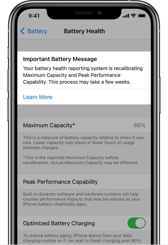 Check System Performance iPhone