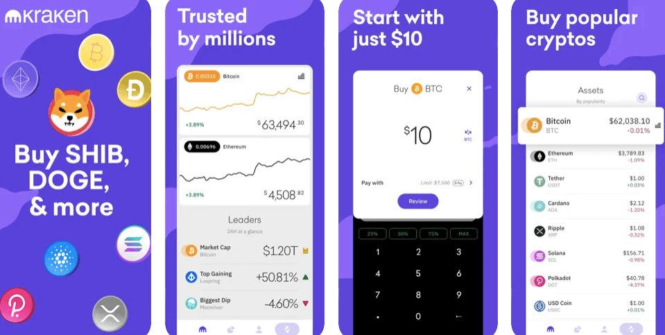 If you’re interested in trading cryptocurrencies, the Kraken app is a must-have.