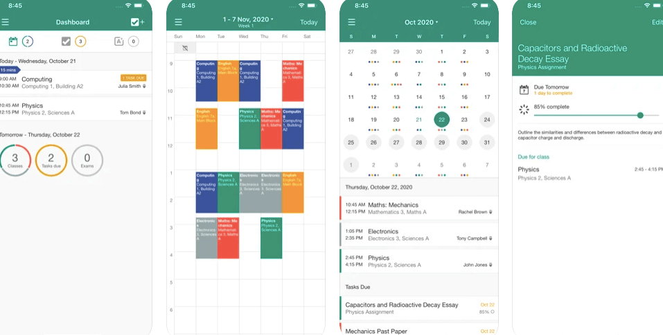 My Study Life is a feature-filled planner that helps you improve your time management.