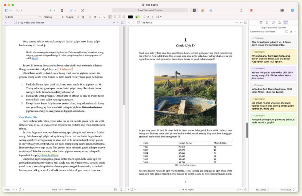 Scrivener is the perfect writing software for everything from novels to reports and dissertations.
