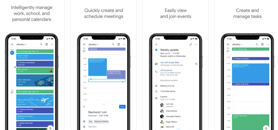 Google Calendar - Best Calendar to manage your schedule on iPhone and Android