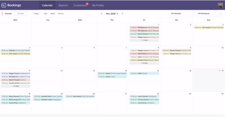 Zoho Bookings - appointment scheduling app to book meetings easily