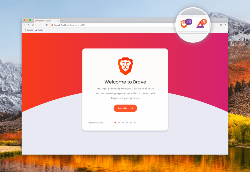 Brave - Best ad-free browser for MacBook