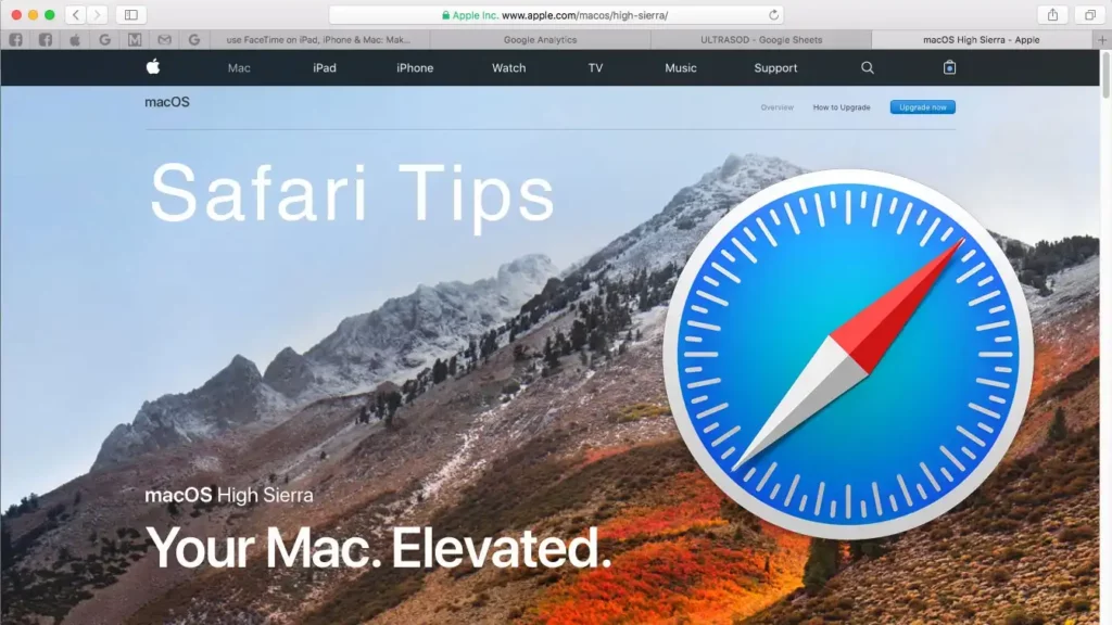 top sites mac safari