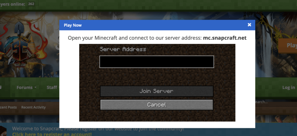 Snapcraft Minecraft Server