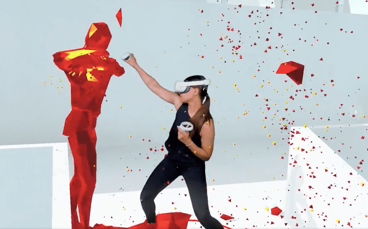 Superhot VR - Top rated first-person shooter for Oculus Quest