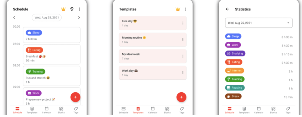 TimeTune - Schedule Planner for Android